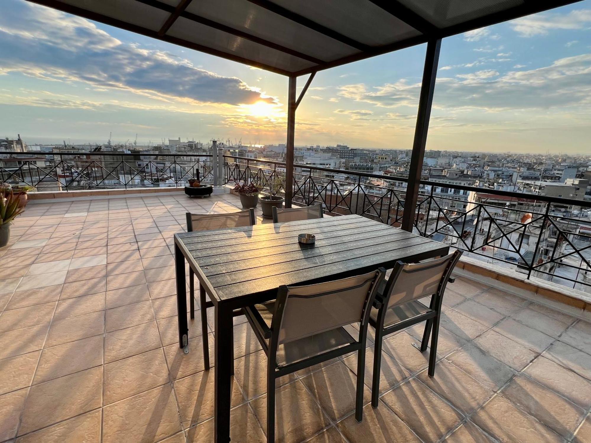 180° Rooftop View 테살로니키 외부 사진