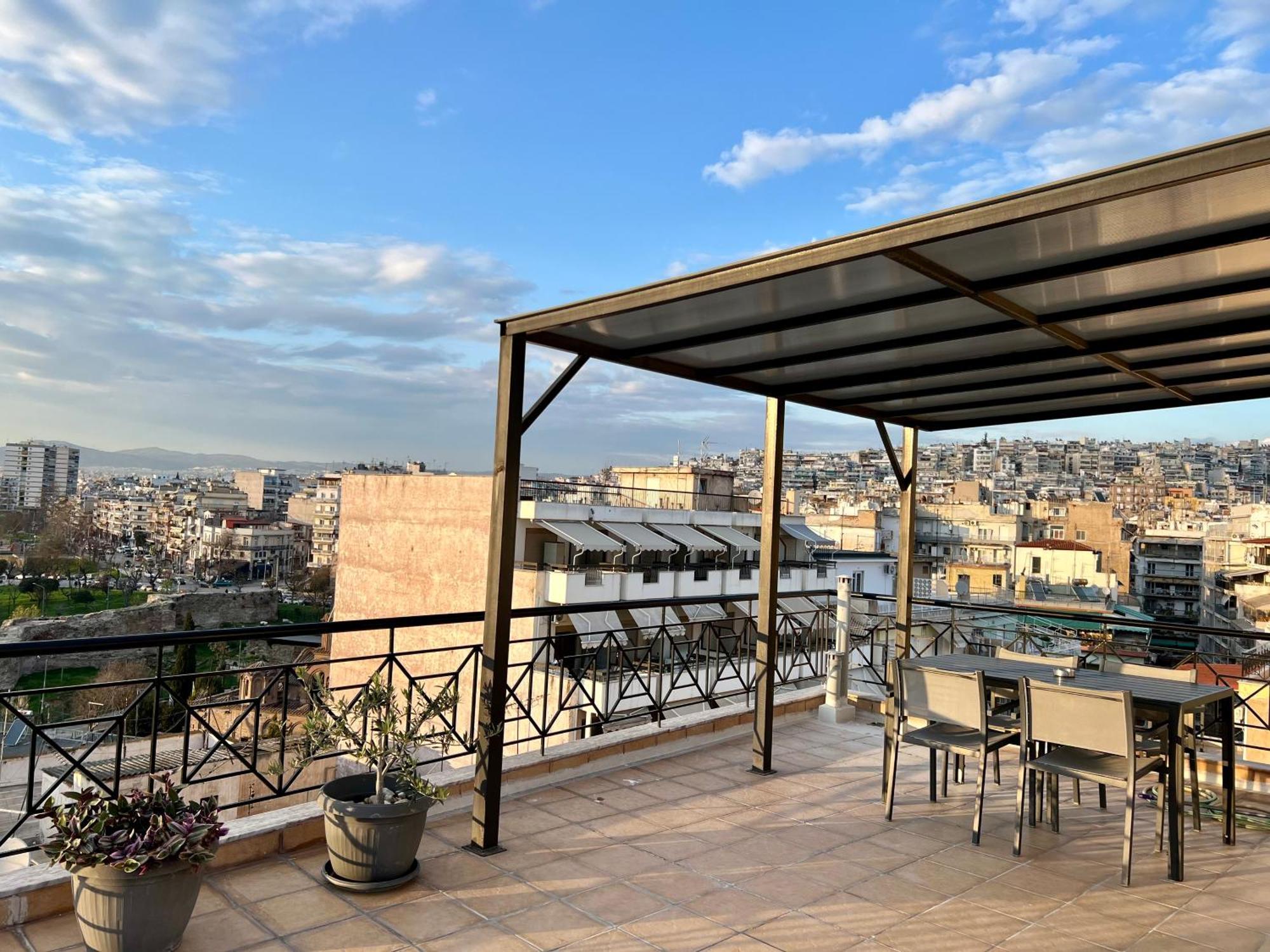 180° Rooftop View 테살로니키 외부 사진